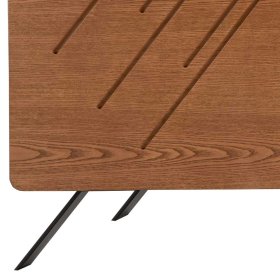 Designer Sideboard Gelsomina in Eschefarben und Schwarz – Ansicht 4
