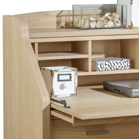 Schreibsekretär Liseola mit Eiche furniert Made in Germany – Ansicht 8