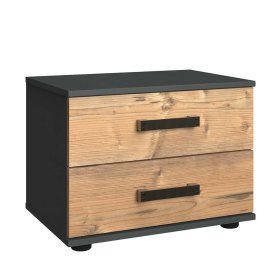 Schlafzimmermöbel modern Vedra im Industrie Stil Made in Germany (vierteilig) – Ansicht 9