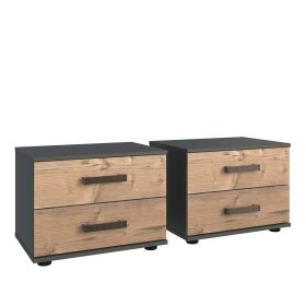 Schlafzimmermöbel modern Vedra im Industrie Stil Made in Germany (vierteilig) – Ansicht 11