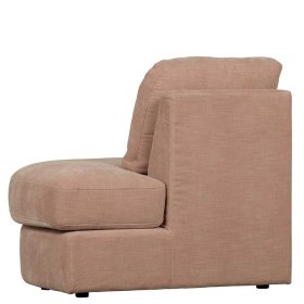Modulsofa Abschluss Element rechts Oktamian in Rosa aus Webstoff – Ansicht 8