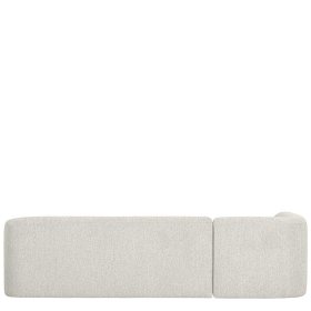 Skandi Design Couchecke Gordon in Cremefarben meliert mit Armlehne – Ansicht 4