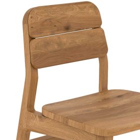 2 Stühle Koropi aus Wildeiche Massivholz in modernem Design (2er Set) – Ansicht 5
