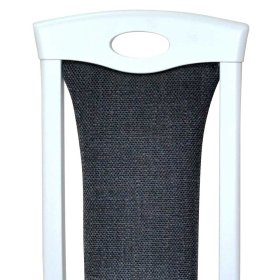 2 Stühle Gesa in Weiß & Anthrazit und modernem Design (2er Set) – Ansicht 4