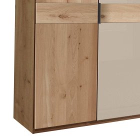 Schlafzimmerkleiderschrank Viramiru mit Drehtüren 393 cm breit – Ansicht 4