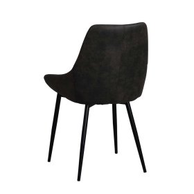 Sitzgruppe Fanito aus Massivholz und Microfaser im Skandi Design (siebenteilig) – Ansicht 10