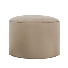 Sitzsack Sessel Laredo in Khaki mit Fußhocker – Ansicht 3