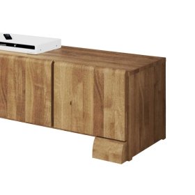 TV Board Sascora aus Wildeiche Massivholz im Landhausstil – Ansicht 4