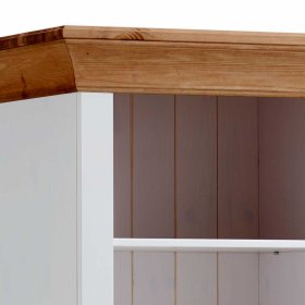 Babyzimmer Regal Constanta in Weiß aus Kiefer teilmassiv – Ansicht 8