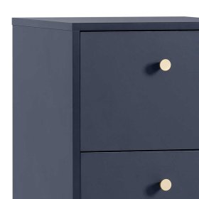 Schlafzimmerset Estren in modernem Design mit Metallgriffen (sechsteilig) – Ansicht 17
