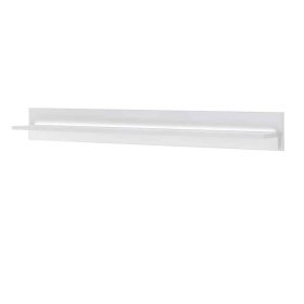 TV Wohnwand modern Constantin in Weiß mit LED Beleuchtung (dreiteilig) – Ansicht 15