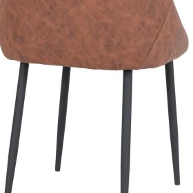 Tischgruppe modern Gilanco Stühle Kunstleder Tisch Eiche & Stahl (siebenteilig) – Ansicht 11