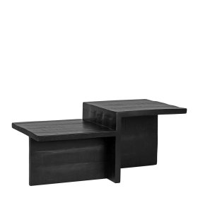 Rechteckiger Sofa Tisch Flash aus Mangobaum Massivholz modern – Ansicht 1