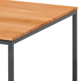 Wohnzimmertisch Costa aus Asteiche Massivholz 100 cm breit – Ansicht 4