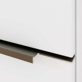 Weißer Hochschrank Folcora 40 cm breit 2-türig – Ansicht 8