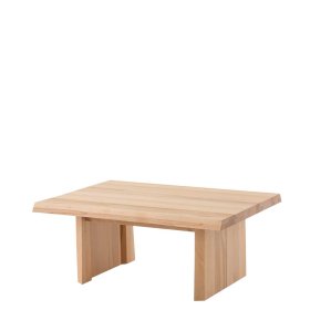 Wangen Couchtisch Studion aus Kernbuche Massivholz 80 cm tief – Ansicht 1