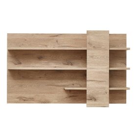 Wohnzimmer Regal Griffin in Wildeichefarben 140 cm breit – Ansicht 2