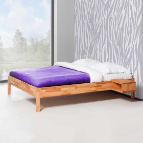 Bett Tellimo aus Kernbuche Massivholz – Ansicht 2