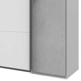 Schlafzimmerkleiderschrank Trandy mit Dreh- und Schiebetüren Made in Germany – Ansicht 3