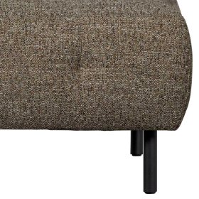 Moderner Polstersessel Chimi in Dunkelbraun meliert 90 cm breit – Ansicht 4