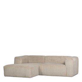 Ecksofa Danita aus Cord im Skandi Design – Ansicht 1