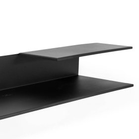 Wandregal Eterna in modernem Design aus pulverbeschichtetem Stahl – Ansicht 3