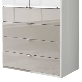 Kleiderschrank Latina mit vier Schubladen Made in Germany – Ansicht 3