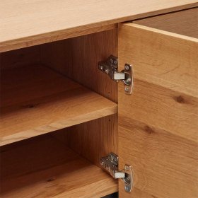 Esszimmersideboard Blax in Eichefarben furniert und lackiert – Ansicht 6
