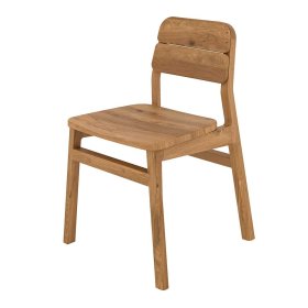 2 Stühle Koropi aus Wildeiche Massivholz in modernem Design (2er Set) – Ansicht 1