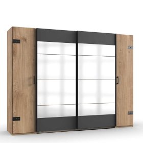 Schiebetürenschrank Latizia mit Spiegeln 272 cm breit – Ansicht 2