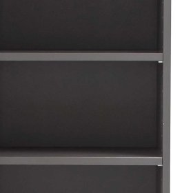 Badseitenschrank Pegruan in Dunkelgrau mit Holzoptik Wildeiche – Ansicht 9