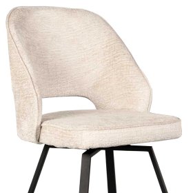 Essstuhl Karontac im Skandi Design um 360 drehbar (2er Set) – Ansicht 5