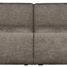 Wohnzimmercouch Anzaroty in Beigegrau mit Strukturstoff Bezug – Ansicht 4