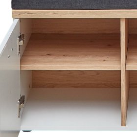Garderoben Set Luzie in Wildeichefarben und Weiß (fünfteilig) – Ansicht 11