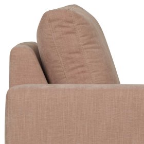 Modul Couch mit Armlehne links Oktamian in Rosa aus Webstoff – Ansicht 9