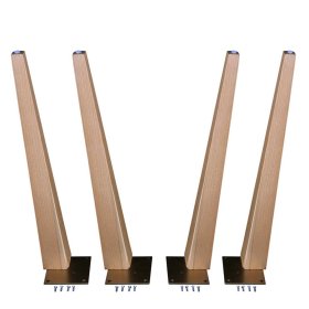 Esstisch Walita mit Massivholzplatte in rechteckiger Form – Ansicht 5