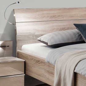 Schlafzimmer Möbel Codumenta in Cremeweiß und Eiche Sägerau (vierteilig) – Ansicht 5