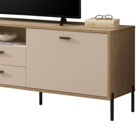 Wohnwand Zimena in modernem Design 40 cm tief (dreiteilig) – Ansicht 7