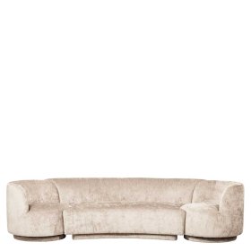 Modulsofa Yonella in Beige - 290 cm breit (dreiteilig) – Ansicht 2