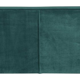 Wohnzimmer Sofa Change in Petrol und Schwarz mit Samtbezug – Ansicht 7