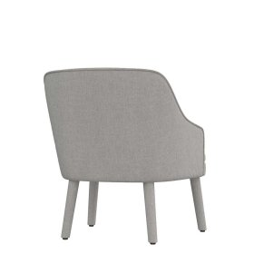Design Polstersessel Langoona in Hellgrau 70 cm breit – Ansicht 5