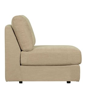Einsitzer Couch Pilamonia in Beige Modulsofa Element – Ansicht 6