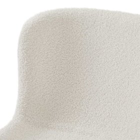 Esszimmerstuhl Pluna aus Boucle im Skandi Design (2er Set) – Ansicht 8