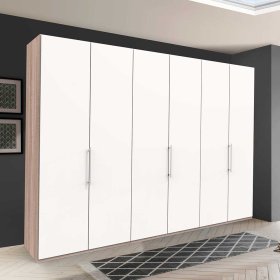 Panorama Schlafzimmerschrank Lolyana mit Falttüren modern – Ansicht 3