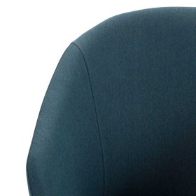 Armlehner Velles in Blau und Schwarz im Retrostil (2er Set) – Ansicht 7