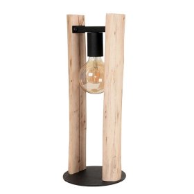 Tischlampe Morvon aus Mangobaum Massivholz handgearbeitet – Ansicht 2