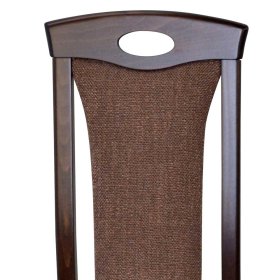 Klassische Stühle Sevilaca in Nussbaumfarben und Braun (2er Set) – Ansicht 4