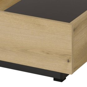 Couchtisch Badehma mit Staufach in quadratischer Form – Ansicht 10