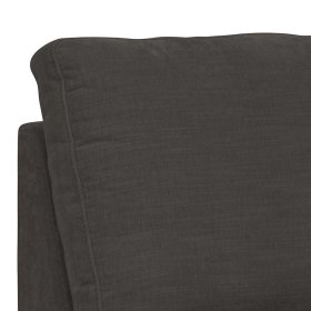 Modulsofa Abschluss Element rechts Trois in Anthrazit 93 cm breit – Ansicht 9