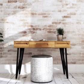 Spiegelkommode Cariasca aus Wildeiche Massivholz 120 cm breit – Ansicht 3